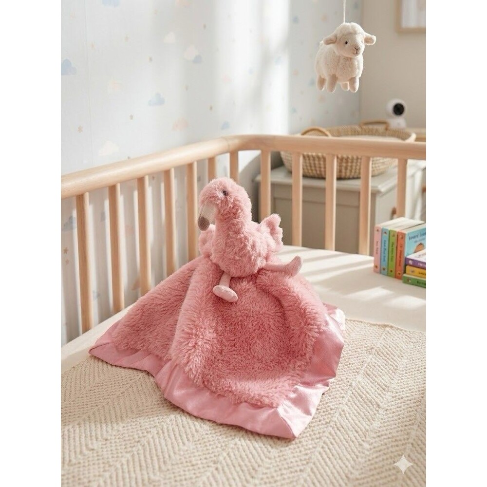 Cloud Island Pink Flamingo Lovey Tropical Security Blanket Target Baby Plush Toy